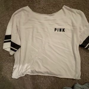 Pink Victoria’s Secret crop top medium